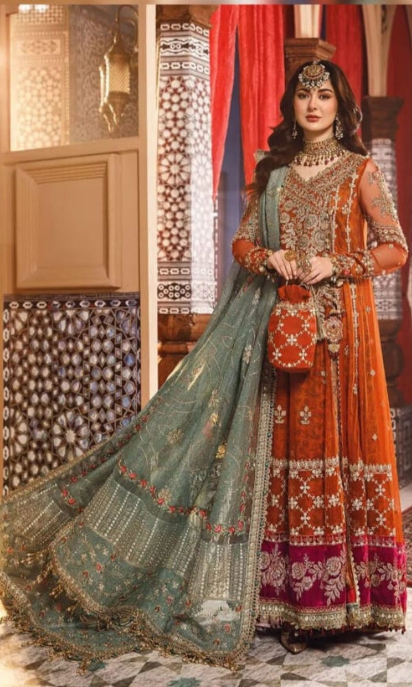 Maria.B – Luxury Handcrafted Embroidered Outfit