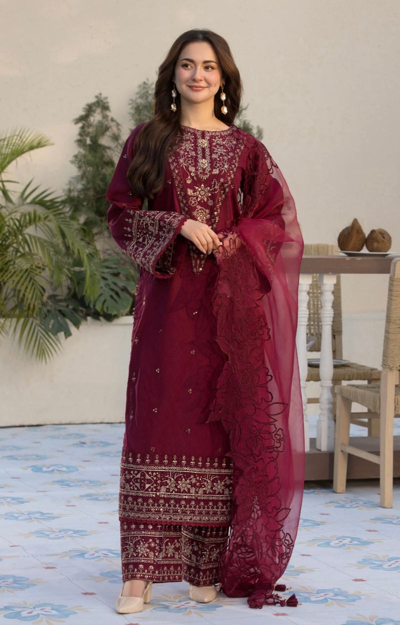 QALAMKAR 3pc Summer Casual Collection