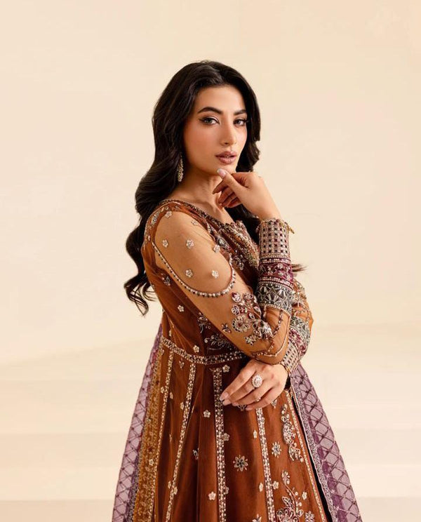 Farasha New Hand embroidered Wedding Dress
